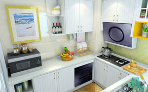 【現代廚房】現代廚房特點,現代廚房設計注意事項,電(diàn)器,裝修效果圖