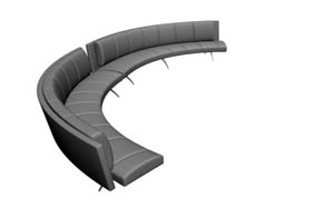 【弧形沙發】弧形沙發尺寸,弧形沙發特點,選購技巧,效果圖